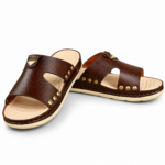 Wide-Strap Arabic Slide Sandals - Image 3