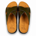 Sheet Cross Sandals - Image 4