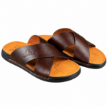 Sheet Cross Sandals - Image 6