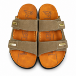 Two Strap Suede Slipper - Image 3