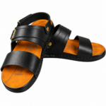 Back Strap Leather Sandal