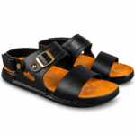 Back Strap Leather Sandal - Image 4
